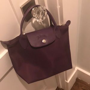 Longchamp Le Pliage nylon Mini Tote - Purple